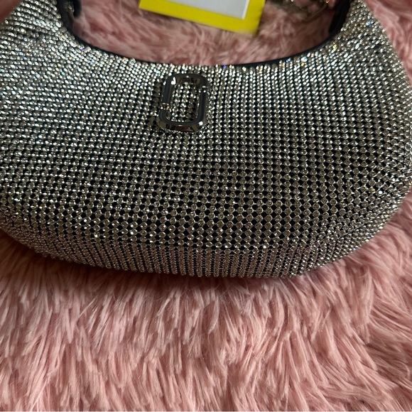 MARC JACOBS The Small Curve Shoulder Bag - Mesh - Silver - Picture 6 of 11